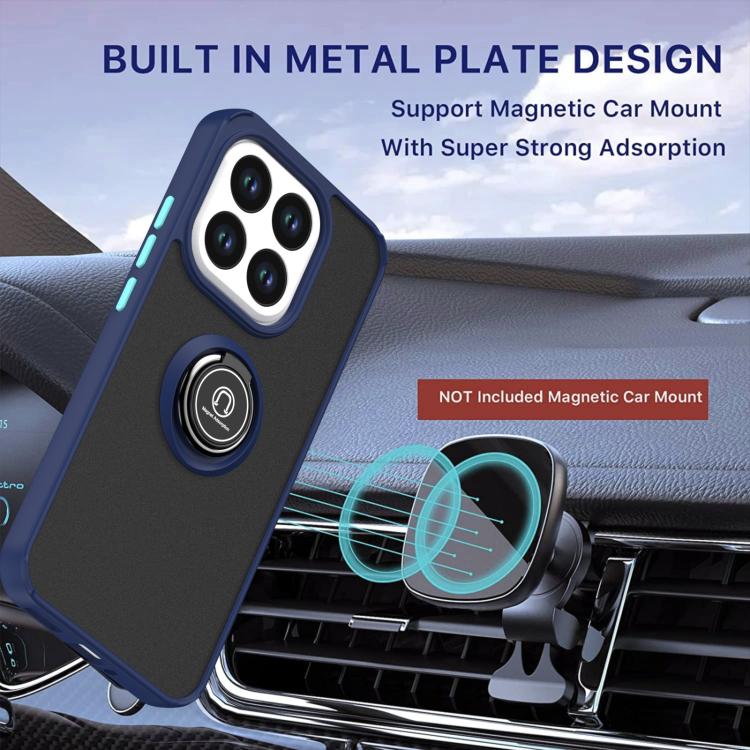 For Xiaomi 15T 5G Q Shadow 1 Series TPU + PC Phone Case with Ring