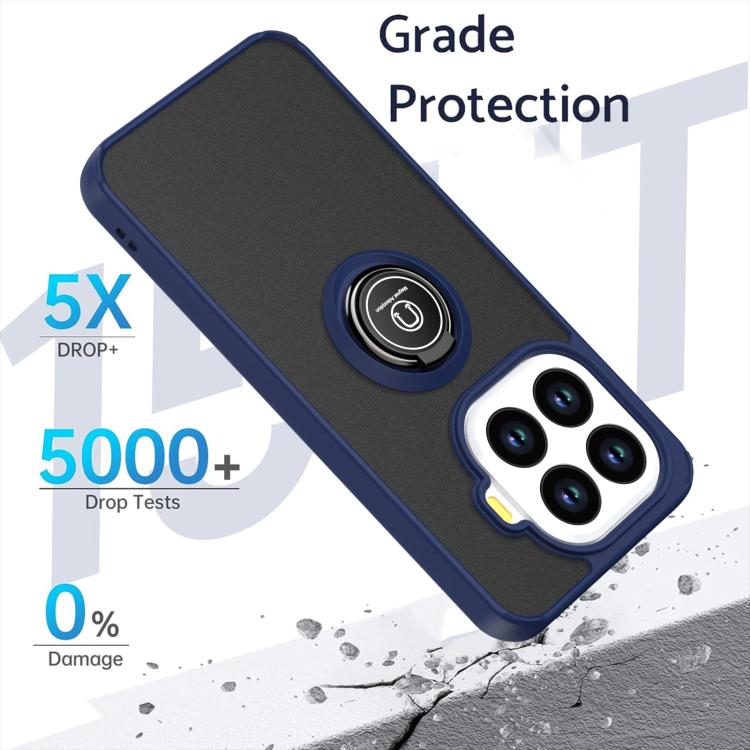 For Xiaomi 15T Pro 5G Q Shadow 1 Series TPU + PC Phone Case with Ring