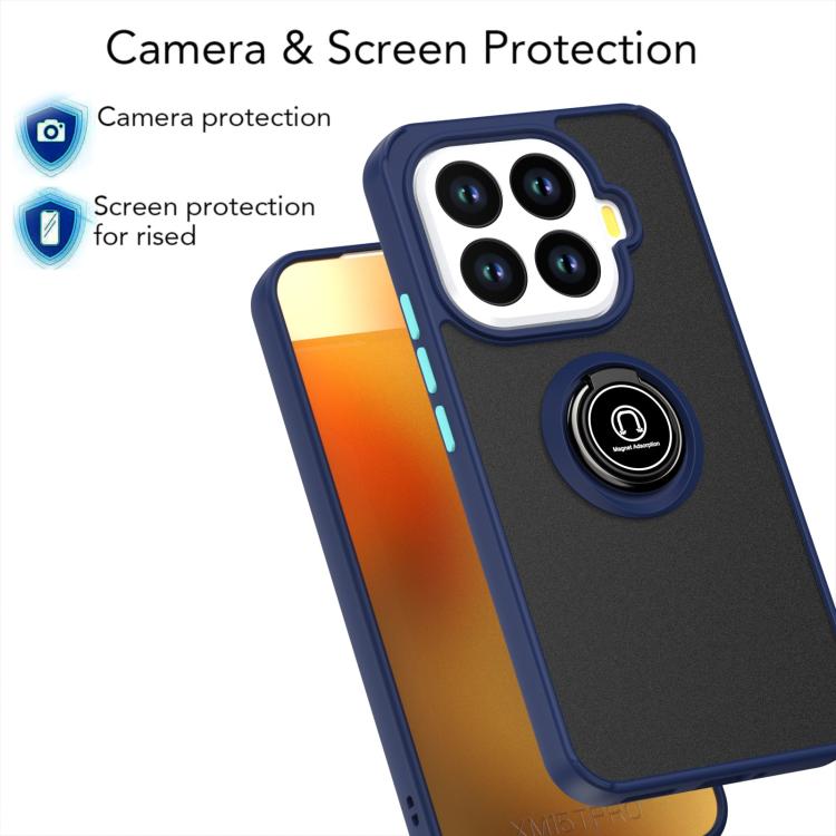 For Xiaomi 15T Pro 5G Q Shadow 1 Series TPU + PC Phone Case with Ring