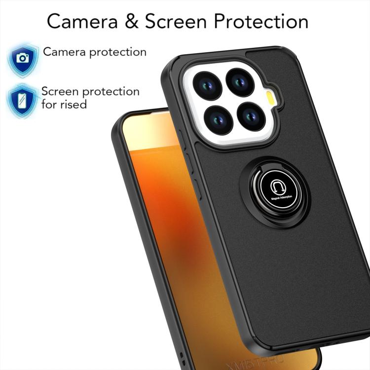 For Xiaomi 15T Pro 5G Q Shadow 1 Series TPU + PC Phone Case with Ring