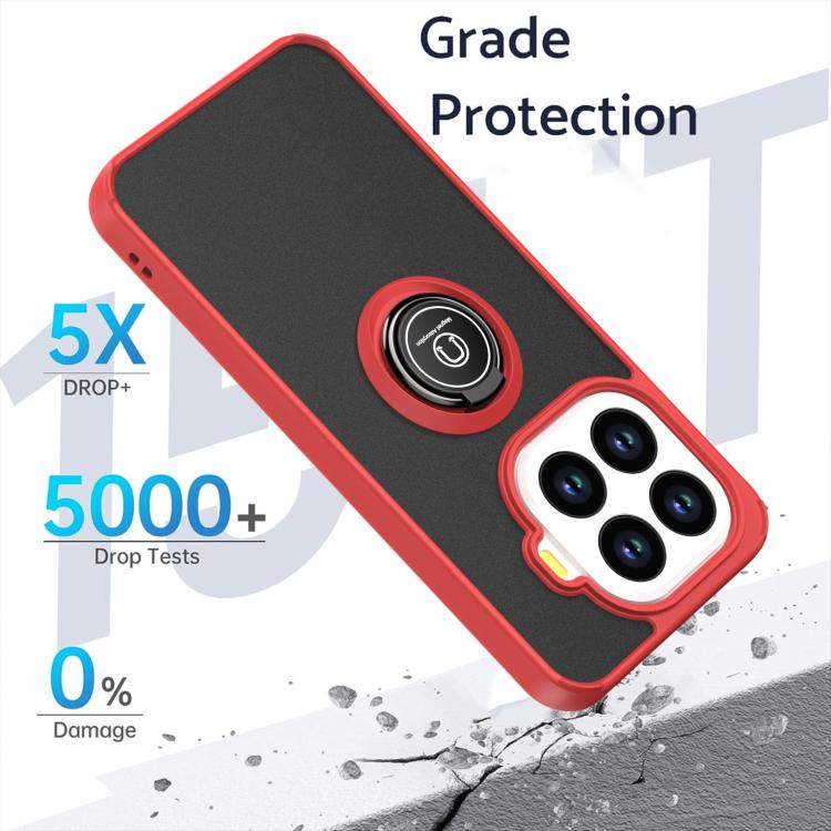 For Xiaomi 15T Pro 5G Q Shadow 1 Series TPU + PC Phone Case with Ring