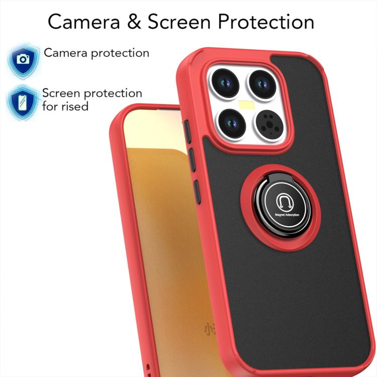 For Xiaomi 17 Q Shadow 1 Series TPU + PC Phone Case with Ring