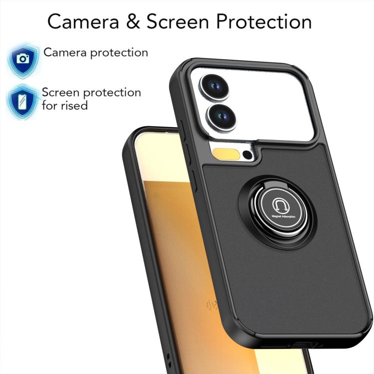 For Xiaomi 17 Pro Max Q Shadow 1 Series TPU + PC Phone Case with Ring