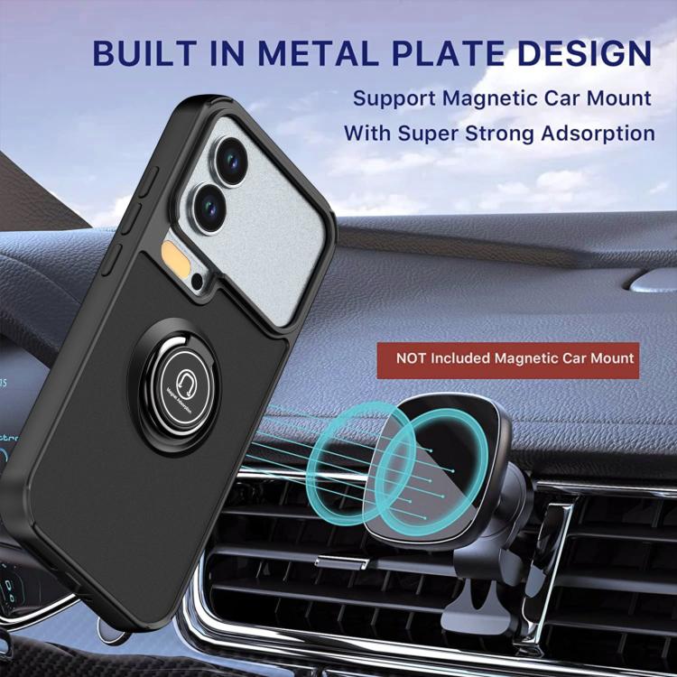 For Xiaomi 17 Pro Max Q Shadow 1 Series TPU + PC Phone Case with Ring