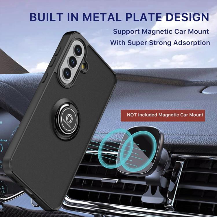 For Samsung Galaxy A37 5G Q Shadow 1 Series TPU + PC Phone Case with Ring