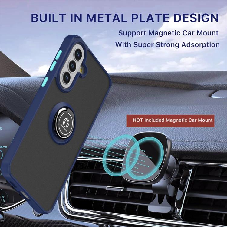 For Samsung Galaxy A57 5G Q Shadow 1 Series TPU + PC Phone Case with Ring