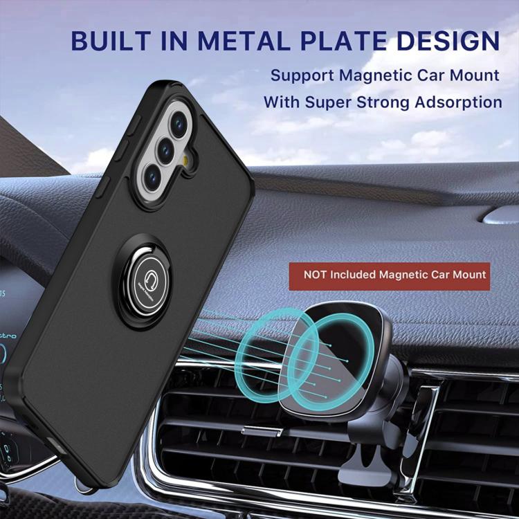 For Samsung Galaxy A57 5G Q Shadow 1 Series TPU + PC Phone Case with Ring
