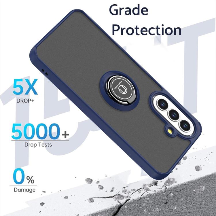 For Galaxy A27 5G Q Shadow 1 Series TPU + PC Phone Case with Ring