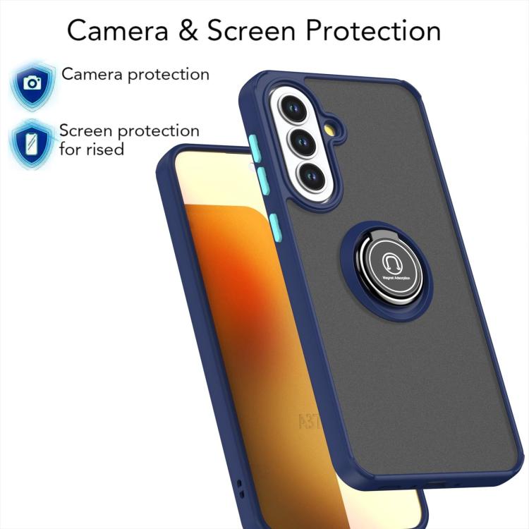 For Galaxy A27 5G Q Shadow 1 Series TPU + PC Phone Case with Ring