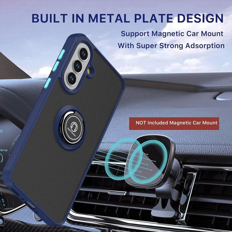 For Galaxy A27 5G Q Shadow 1 Series TPU + PC Phone Case with Ring