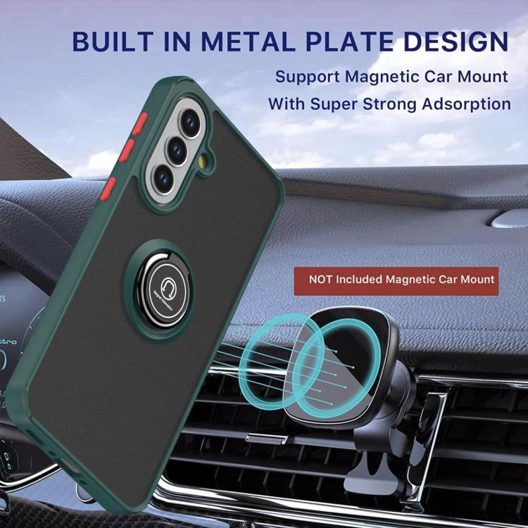 For Galaxy A27 5G Q Shadow 1 Series TPU + PC Phone Case with Ring