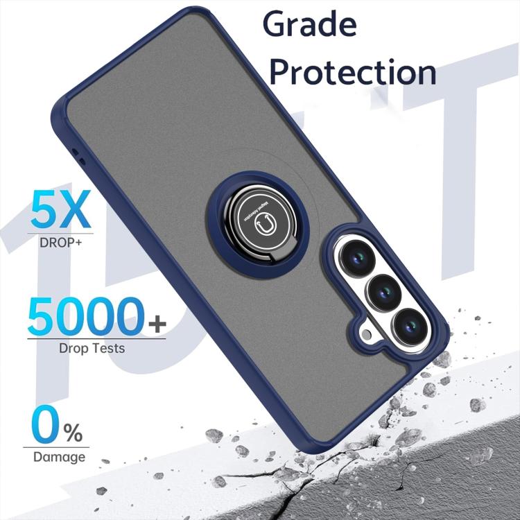 For Samsung Galaxy S26+ 5G Q Shadow 1 Series TPU + PC Phone Case with Ring