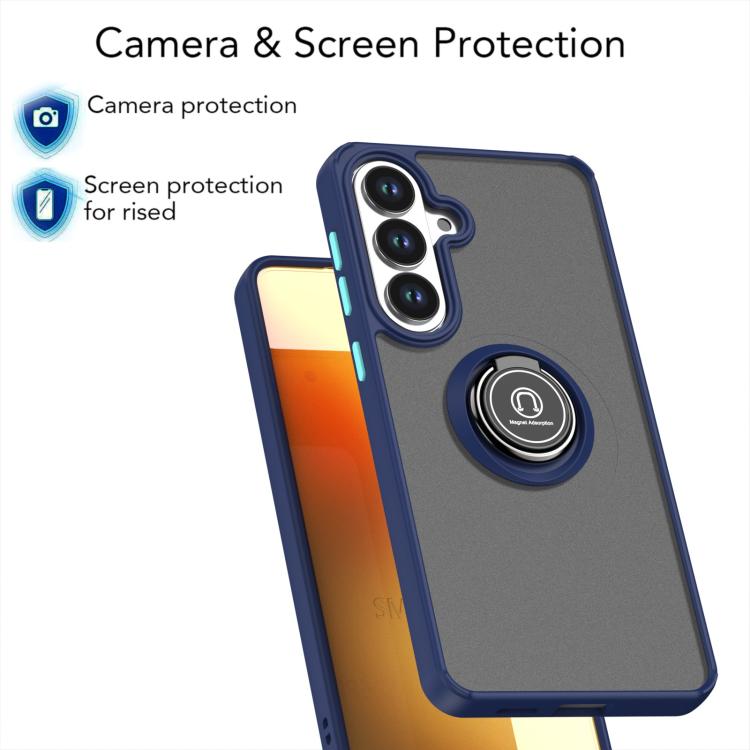 For Samsung Galaxy S26+ 5G Q Shadow 1 Series TPU + PC Phone Case with Ring