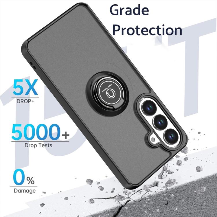 For Samsung Galaxy S26+ 5G Q Shadow 1 Series TPU + PC Phone Case with Ring