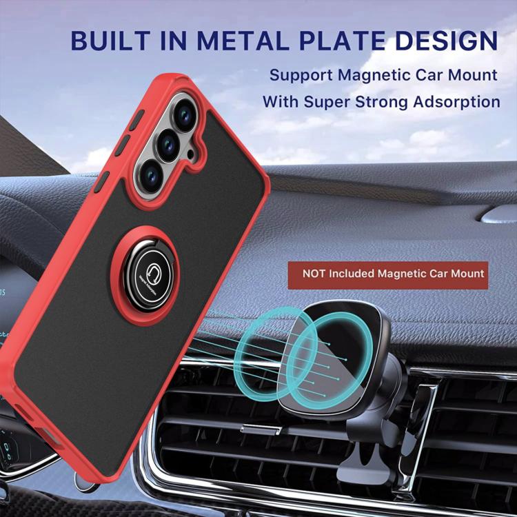 For Samsung Galaxy S26+ 5G Q Shadow 1 Series TPU + PC Phone Case with Ring
