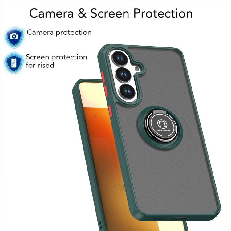 For Samsung Galaxy S26+ 5G Q Shadow 1 Series TPU + PC Phone Case with Ring