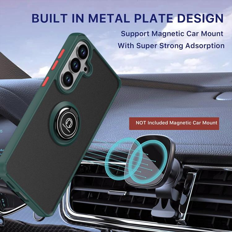For Samsung Galaxy S26+ 5G Q Shadow 1 Series TPU + PC Phone Case with Ring