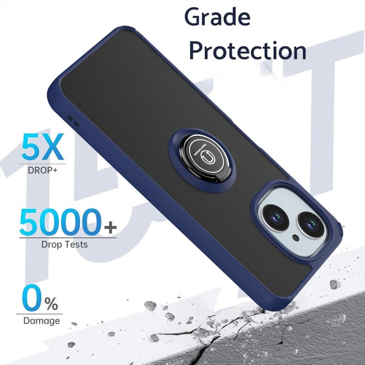 For Tecno Spark 40C Q Shadow 1 Series TPU + PC Phone Case with Ring
