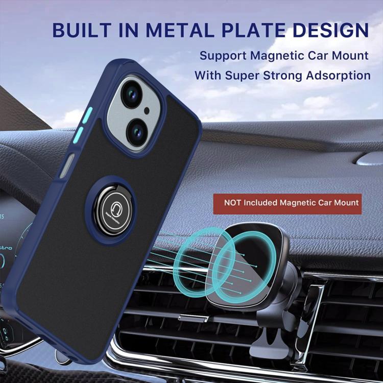 For Tecno Spark 40C Q Shadow 1 Series TPU + PC Phone Case with Ring