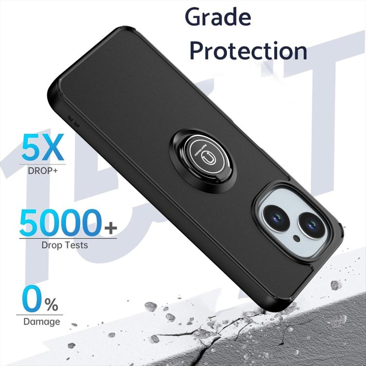 For Tecno Spark 40C Q Shadow 1 Series TPU + PC Phone Case with Ring