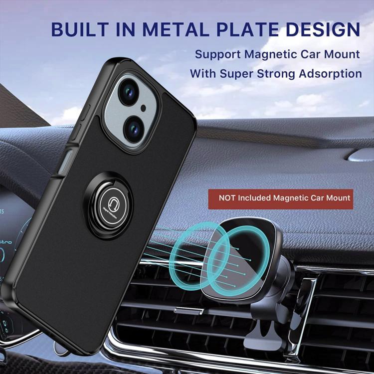 For Tecno Spark 40C Q Shadow 1 Series TPU + PC Phone Case with Ring
