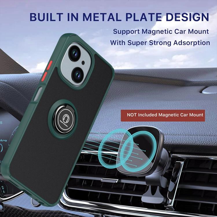 For Tecno Spark 40C Q Shadow 1 Series TPU + PC Phone Case with Ring