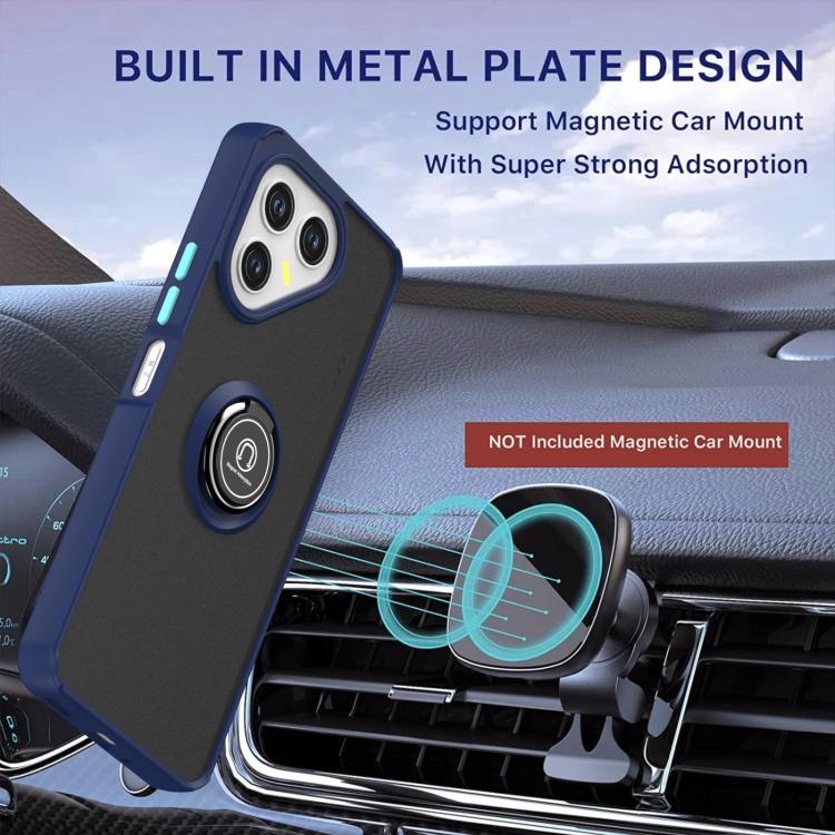 For Tecno Pova 7 5G Q Shadow 1 Series TPU + PC Phone Case with Ring