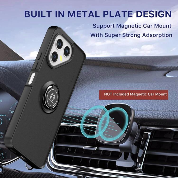 For Tecno Pova 7 5G Q Shadow 1 Series TPU + PC Phone Case with Ring