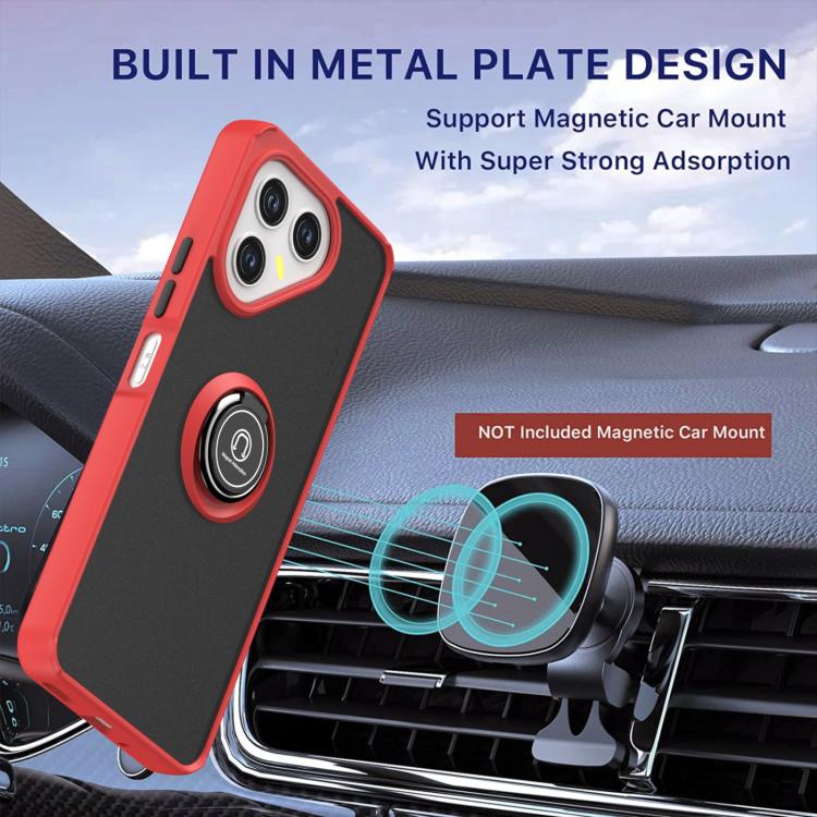 For Tecno Pova 7 5G Q Shadow 1 Series TPU + PC Phone Case with Ring