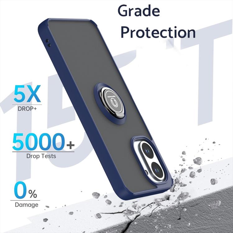 For Tecno Spark Go 3 Q Shadow 1 Series TPU + PC Phone Case with Ring