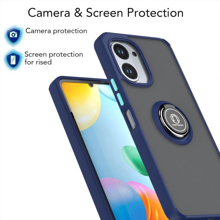 For Tecno Spark Go 3 Q Shadow 1 Series TPU + PC Phone Case with Ring