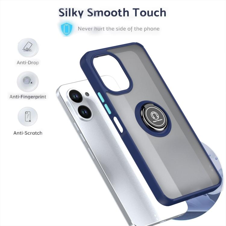For Tecno Spark Go 3 Q Shadow 1 Series TPU + PC Phone Case with Ring
