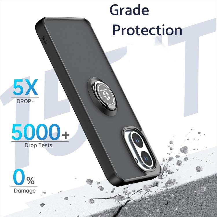 For Tecno Spark Go 3 Q Shadow 1 Series TPU + PC Phone Case with Ring