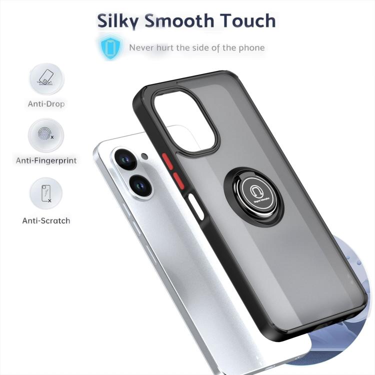 For Tecno Spark Go 3 Q Shadow 1 Series TPU + PC Phone Case with Ring
