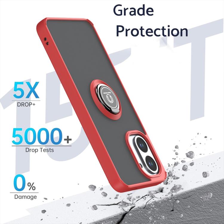 For Tecno Spark Go 3 Q Shadow 1 Series TPU + PC Phone Case with Ring