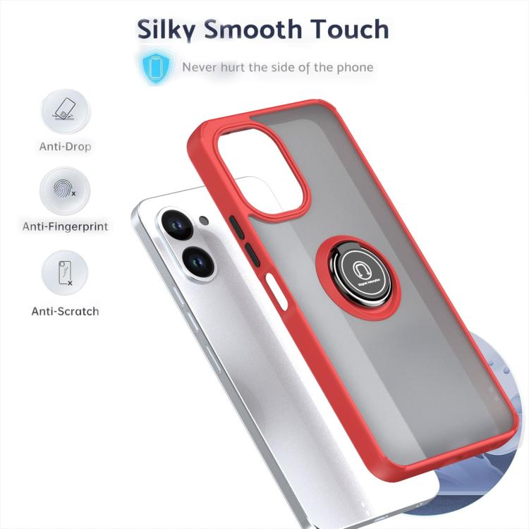 For Tecno Spark Go 3 Q Shadow 1 Series TPU + PC Phone Case with Ring