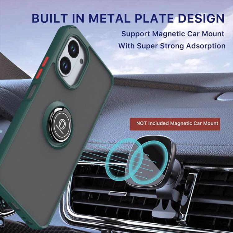 For Tecno Spark Go 3 Q Shadow 1 Series TPU + PC Phone Case with Ring