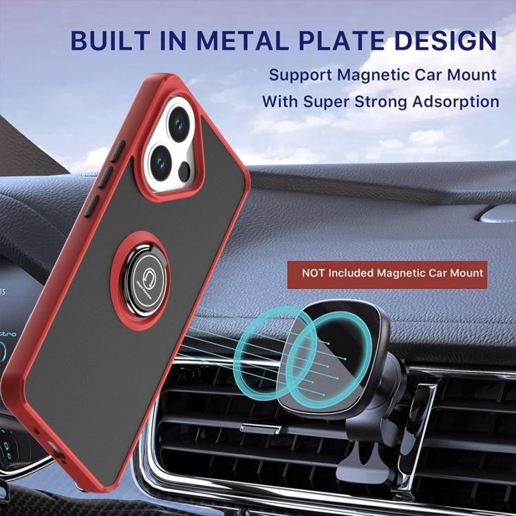 For vivo V60 Lite 5G / 4G Q Shadow 1 Series TPU + PC Phone Case with Ring