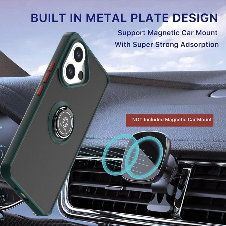 For vivo V60 Lite 5G / 4G Q Shadow 1 Series TPU + PC Phone Case with Ring