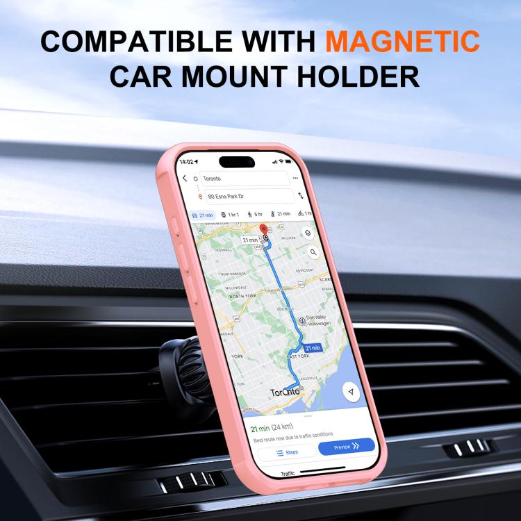 For iPhone 17 Pro Max Fulcrum Standing Bracket MagSafe Phone Case