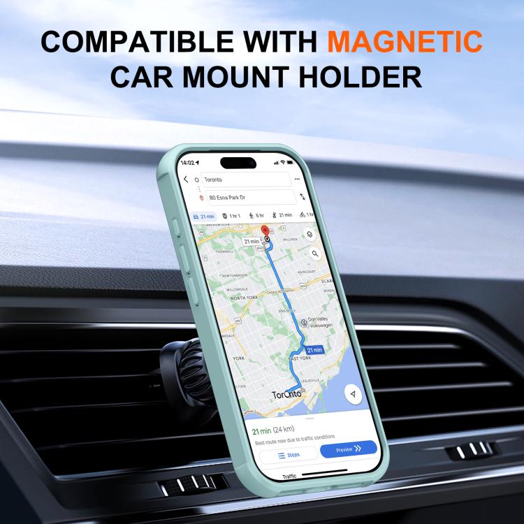 For iPhone 17 Pro Max Fulcrum Standing Bracket MagSafe Phone Case