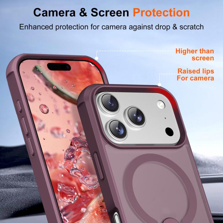 For iPhone 17 Pro Max Fulcrum Standing Bracket MagSafe Phone Case