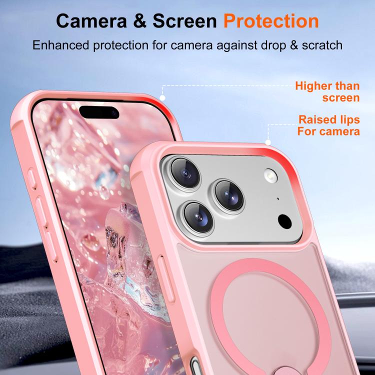For iPhone 17 Pro Fulcrum Standing Bracket MagSafe Phone Case