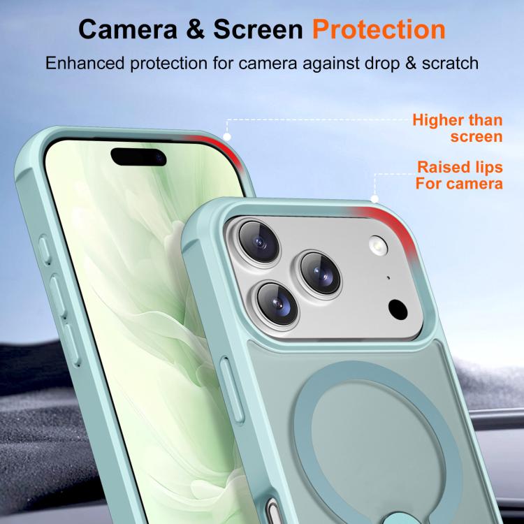 For iPhone 17 Pro Fulcrum Standing Bracket MagSafe Phone Case