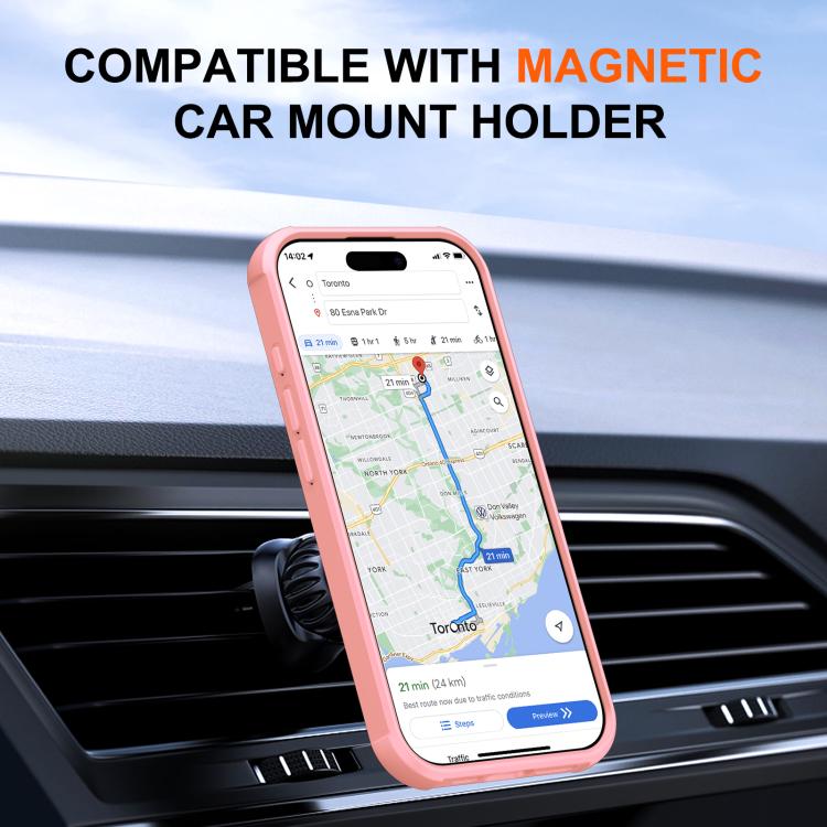 For iPhone 17 Fulcrum Standing Bracket MagSafe Phone Case