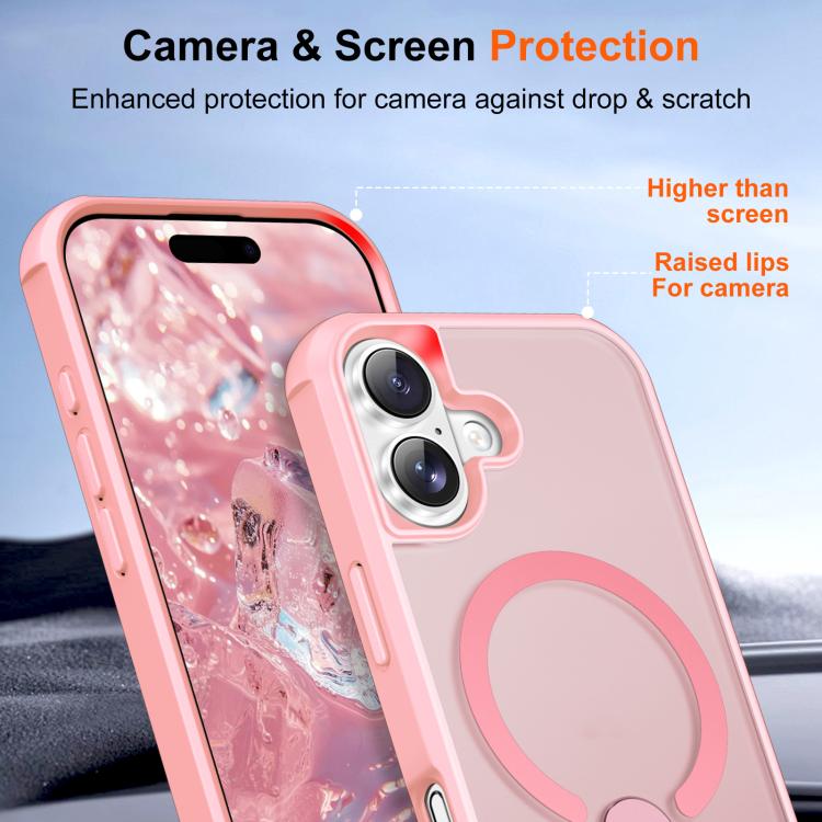 For iPhone 17 Fulcrum Standing Bracket MagSafe Phone Case