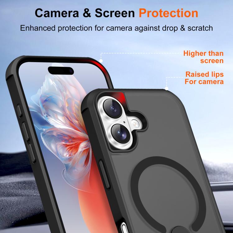 For iPhone 17 Fulcrum Standing Bracket MagSafe Phone Case