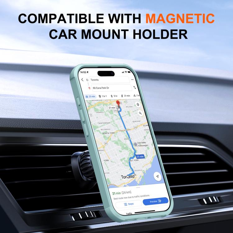 For iPhone 17 Fulcrum Standing Bracket MagSafe Phone Case