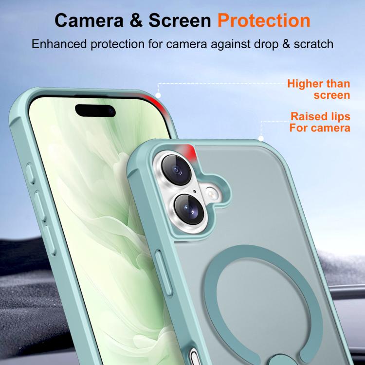For iPhone 17 Fulcrum Standing Bracket MagSafe Phone Case