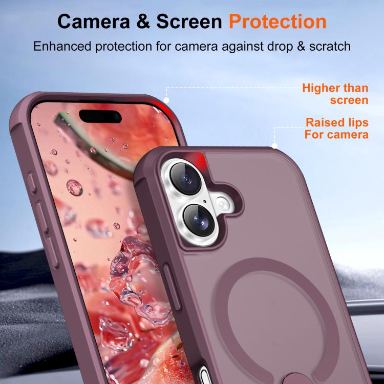 For iPhone 17 Fulcrum Standing Bracket MagSafe Phone Case